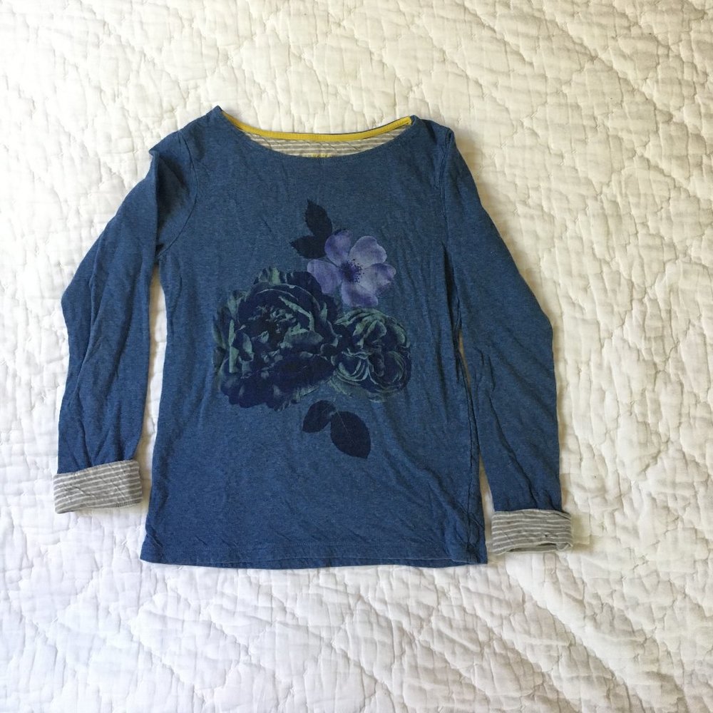 Mini Boden soft thick 3/4 sleeve